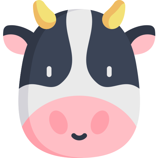 Vaca icono gratis