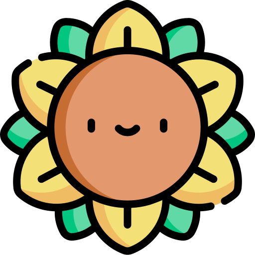 Girasol icono gratis