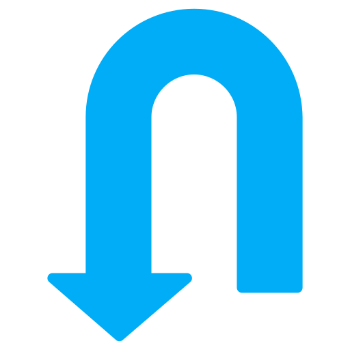 inversão de marcha grátis ícone