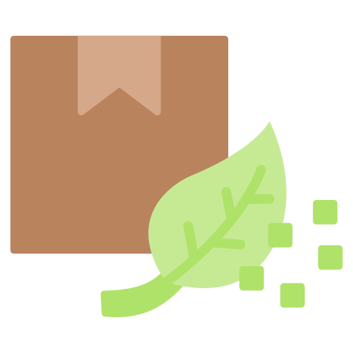 Biodegradable free icon