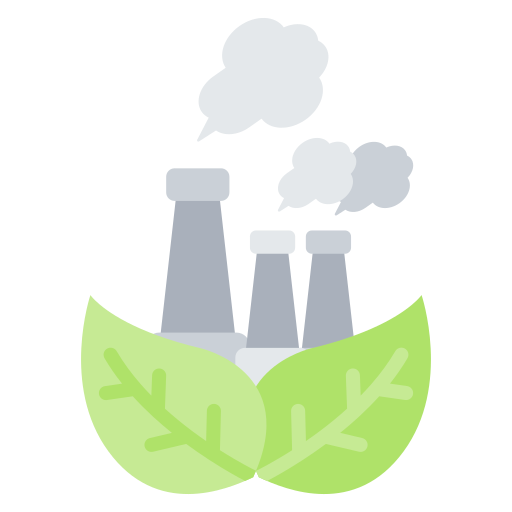 industria verde icono gratis