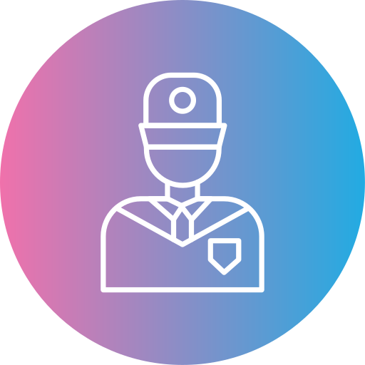 garde de sécurité Icône gratuit