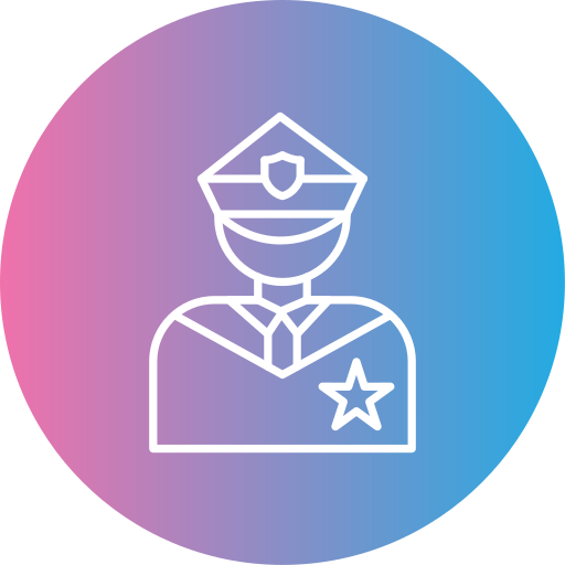 Policeman free icon