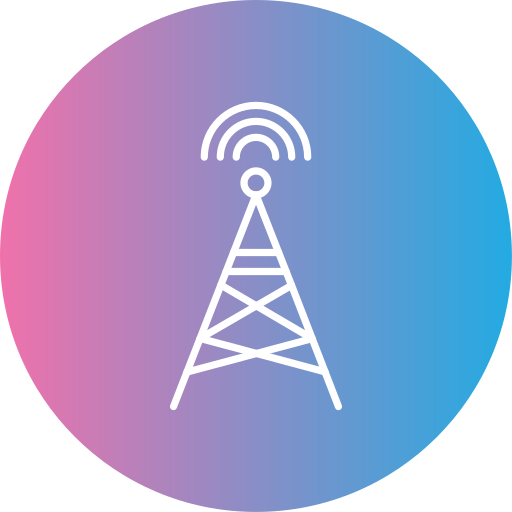 torre de radio icono gratis