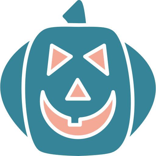 calabaza de halloween icono gratis