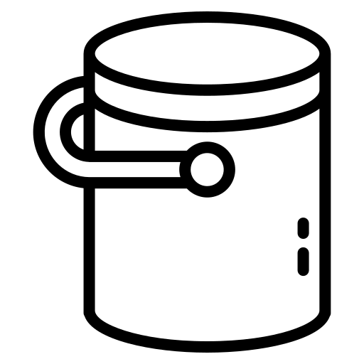 Paint bucket free icon