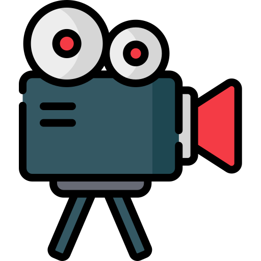 camara de video icono gratis