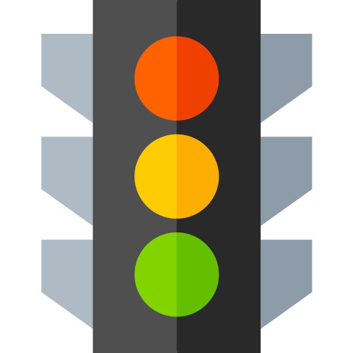 Traffic light - free icon