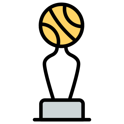 trofeo de baloncesto icono gratis