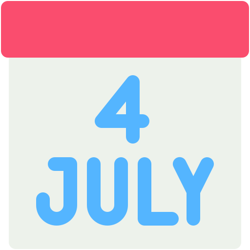 7월 4일 무료 아이콘