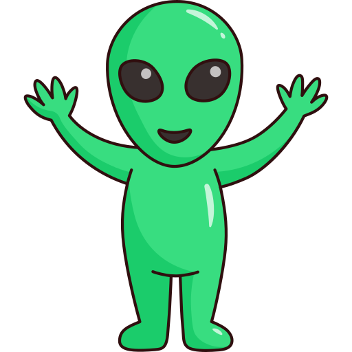 extraterrestre icono gratis