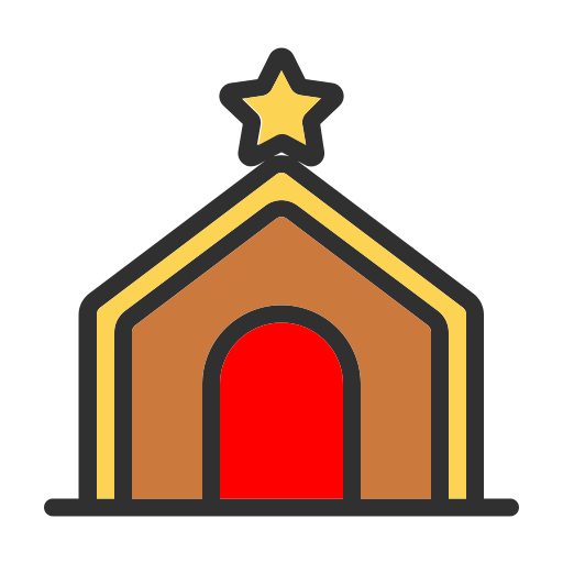 pesebre icono gratis