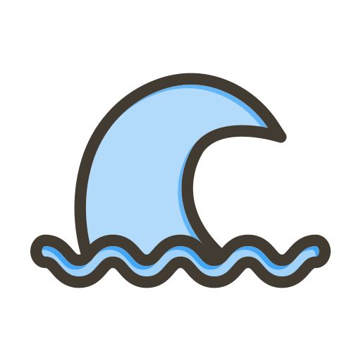 tsunami icono gratis