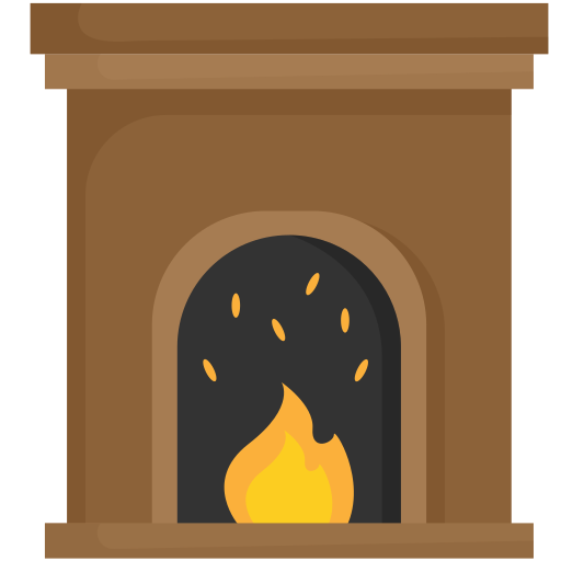 chimenea icono gratis