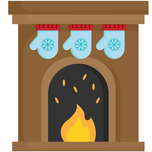 chimenea icono gratis