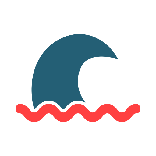 tsunami icono gratis