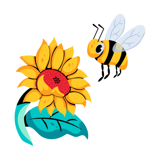 abeja icono gratis