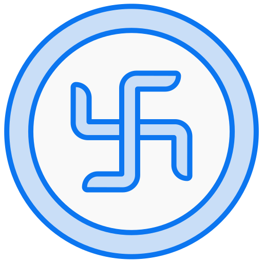 Swastika free icon