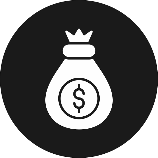 Money bag free icon Money bag free icon