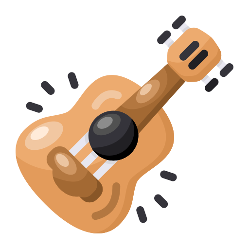 guitarra acustica icono gratis