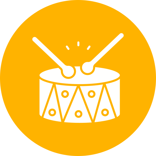 Drum free icon Drum free icon
