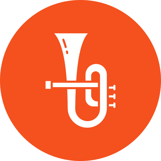 tuba icono gratis