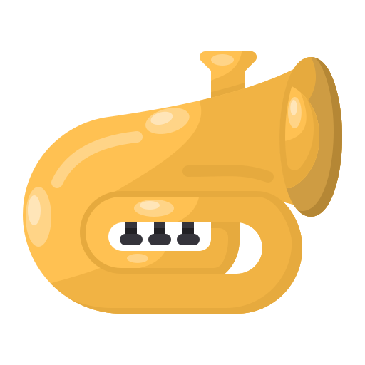 tuba icono gratis