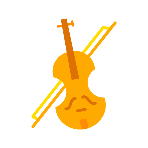 violín icono gratis