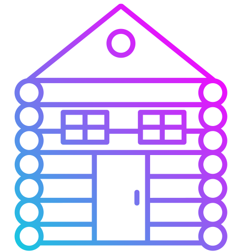 casa de madera icono gratis