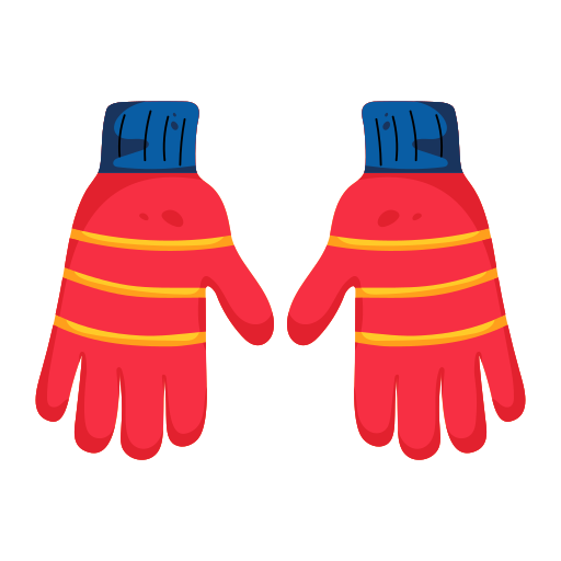 guantes de invierno gratis sticker