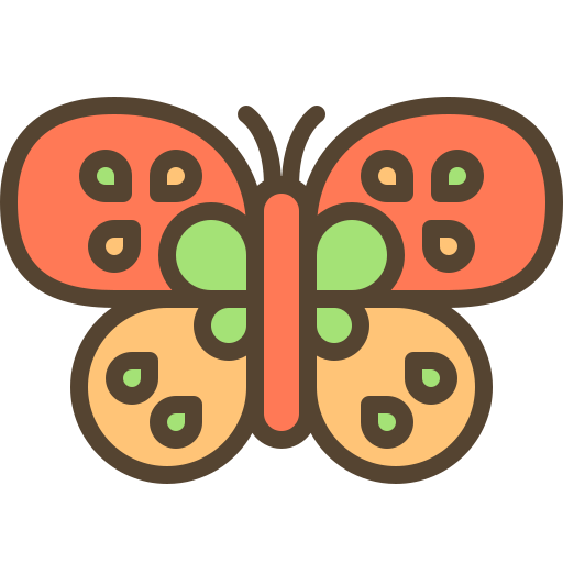 mariposa icono gratis