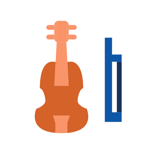 violín icono gratis