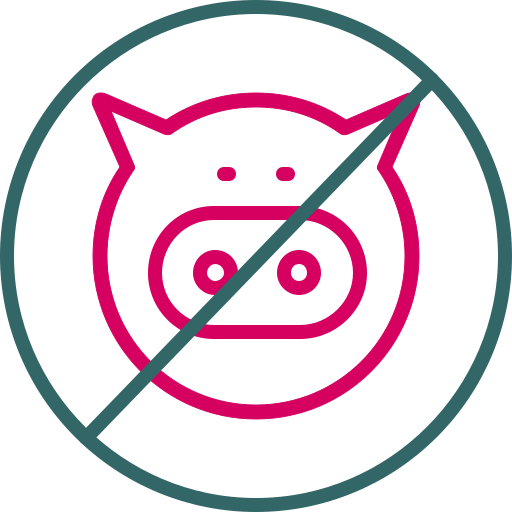 pas de porc Icône gratuit pas de porc Icône gratuit
