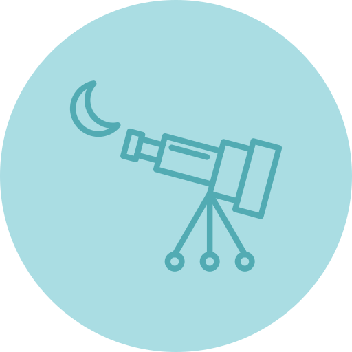 Telescope free icon Telescope free icon