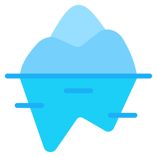 iceberg icono gratis