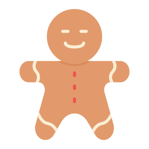 pan de jengibre icono gratis