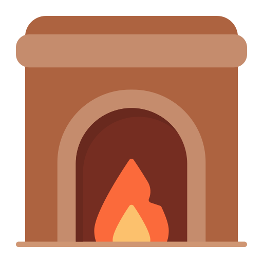 chimenea icono gratis