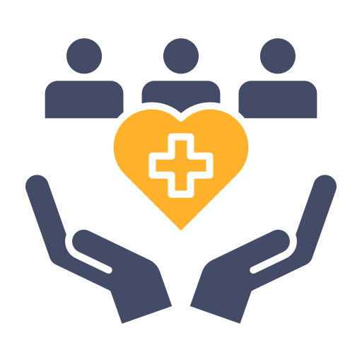 salud pública icono gratis