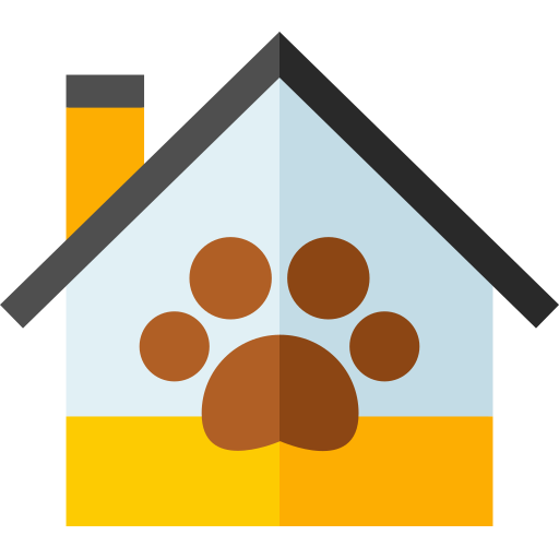 Pet friendly Basic Straight Flat icon