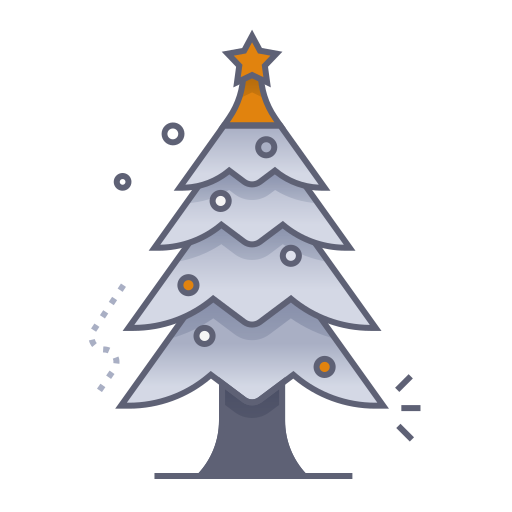 árbol de navidad icono gratis