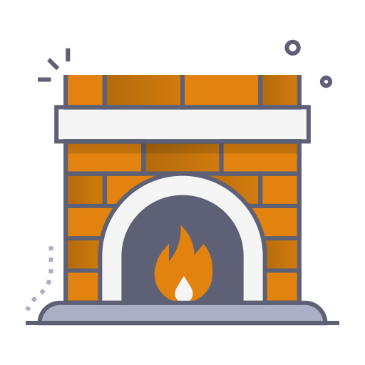 chimenea icono gratis