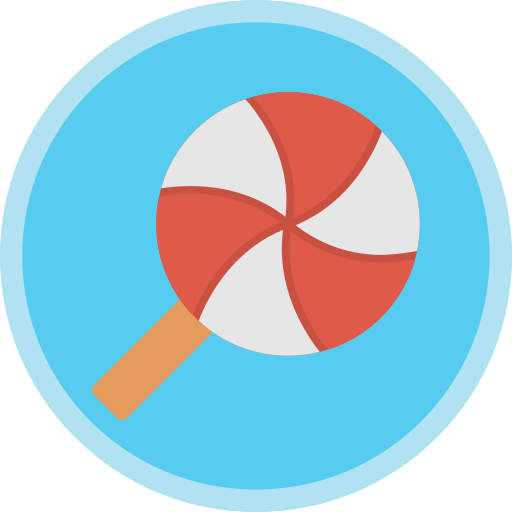 dulce de halloween icono gratis