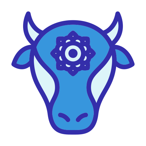 vaca sagrada icono gratis