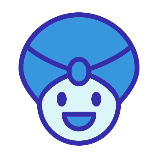 hombre indio icono gratis