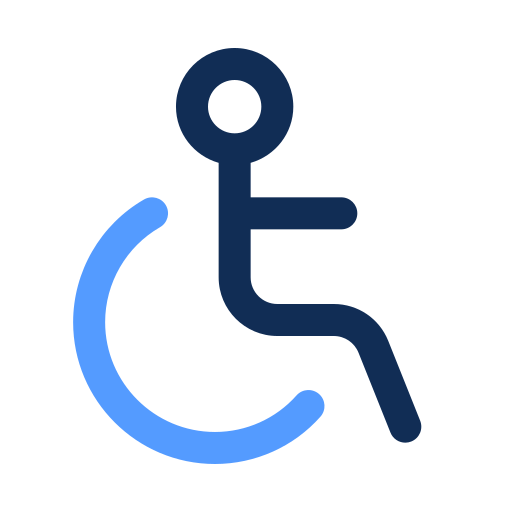 Disability free icon Disability free icon