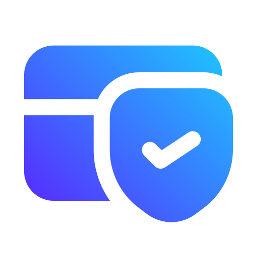 protección de pagos icono gratis