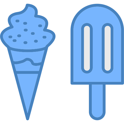 cucurucho de helado icono gratis