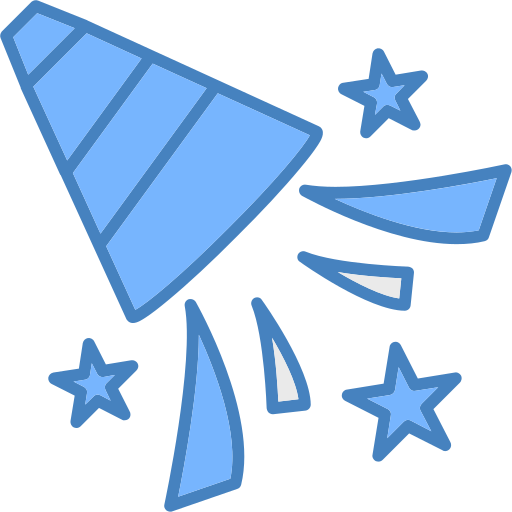 Confetti free icon Confetti free icon