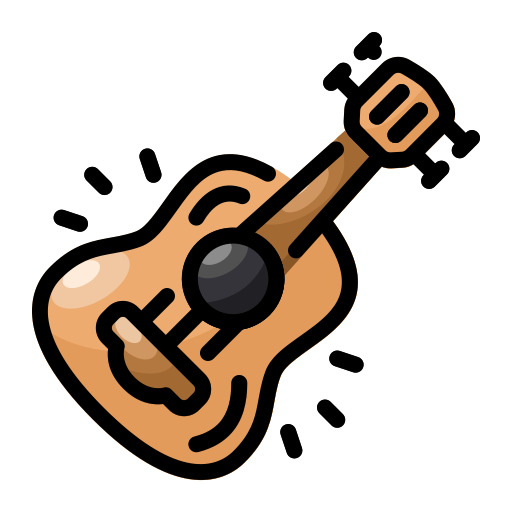 guitarra acustica icono gratis