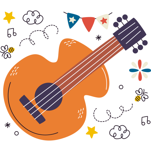 gitarre kostenlos Sticker
